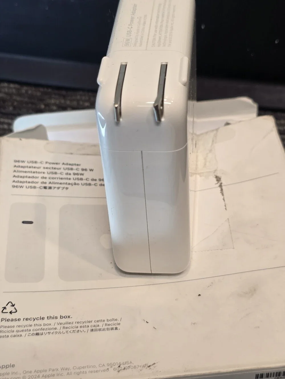 Apple USB-C 96W Power Adapter - White